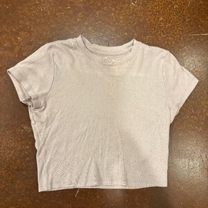 Hollister light brown tee shirt - Color: Light brown, Size: Medium